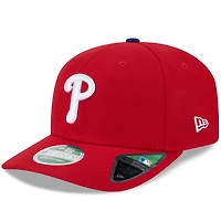 Men's New Era  Red Philadelphia Phillies Player Replica 9SEVENTY Adjustable Hat