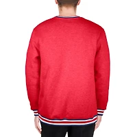 Men's New Era Red Philadelphia Phillies Pullover Sweatshirt