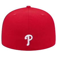 Casquette ajustée Ransom 59FIFTY pour homme New Era rouge des Philadelphia Phillies