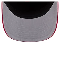 Men's New Era Red Philadelphia Phillies Stacked 19TWENTY Adjustable Hat