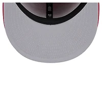 Casquette ajustée 59FIFTY rouge Philadelphia Phillies State Stitch de New Era pour homme