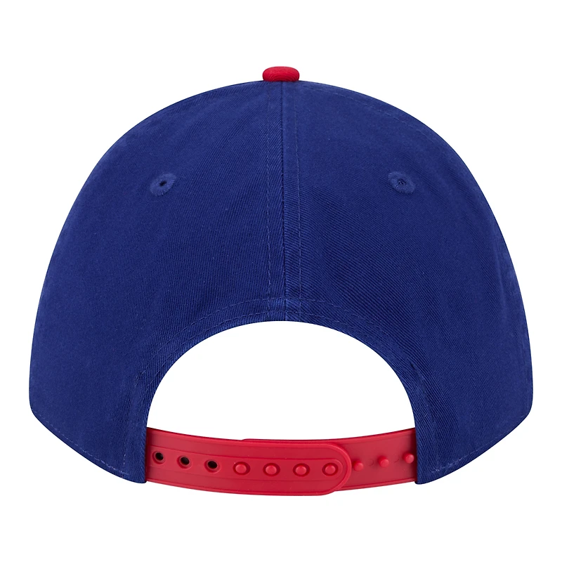 Men's New Era Royal/Red Philadelphia Phillies Team Loyal 9FORTY M-Crown Adjustable Hat