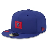 Men's New Era Royal Philadelphia Phillies 2026 Clubhouse Alternate 59FIFTY Fitted Hat