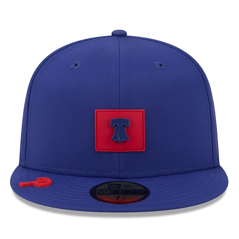 Men's New Era Royal Philadelphia Phillies 2026 Clubhouse Alternate 59FIFTY Fitted Hat