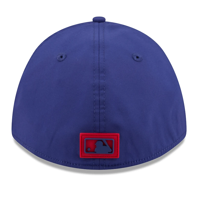 Casquette New Era Royal Philadelphia Phillies 2026 Clubhouse M-Crown 39THIRTY Flex pour homme