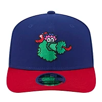 Casquette extensible bicolore Phanatic 9SEVENTY des Phillies de Philadelphie New Era pour hommes