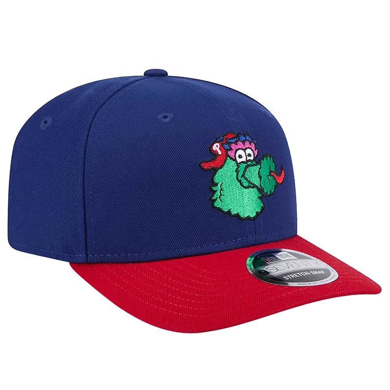 Casquette extensible bicolore Phanatic 9SEVENTY des Phillies de Philadelphie New Era pour hommes