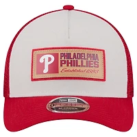 Casquette New Era 9FORTY pour homme, motif pierre/rouge, Philadelphia Phillies