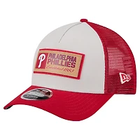 Casquette New Era 9FORTY pour homme, motif pierre/rouge, Philadelphia Phillies