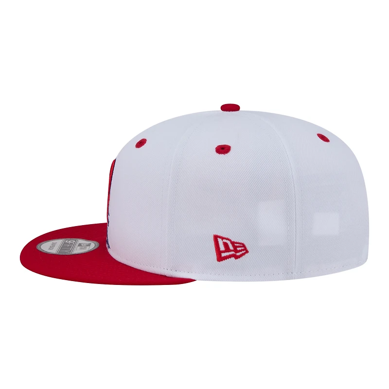 Casquette snapback New Era blanche Philadelphia Phillies 9FIFTY pour homme