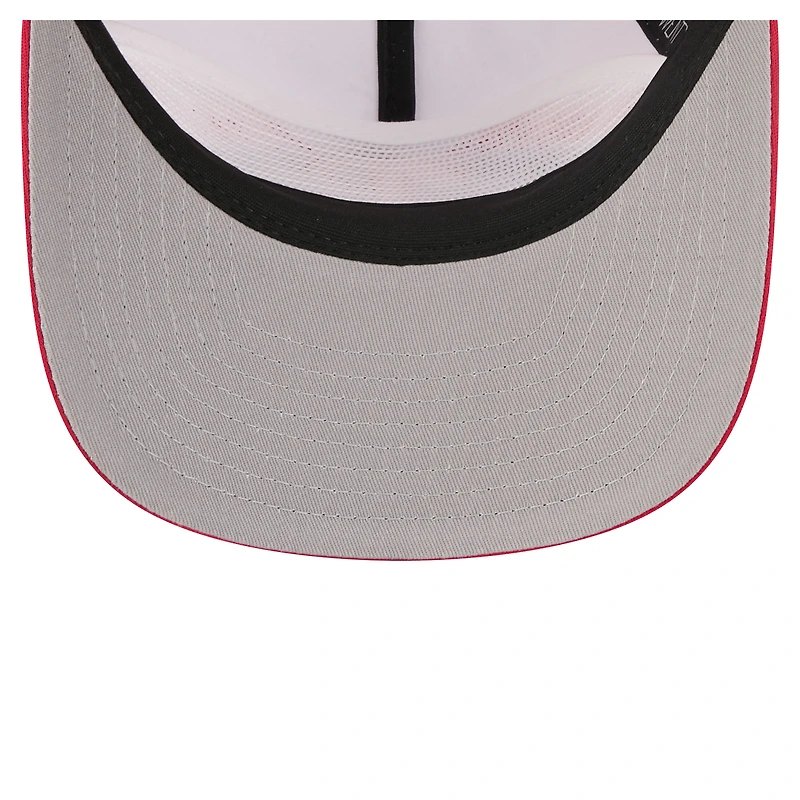 Men's New Era White/Red Philadelphia Phillies Retro Cut 19TWENTY Adjustable Trucker Hat