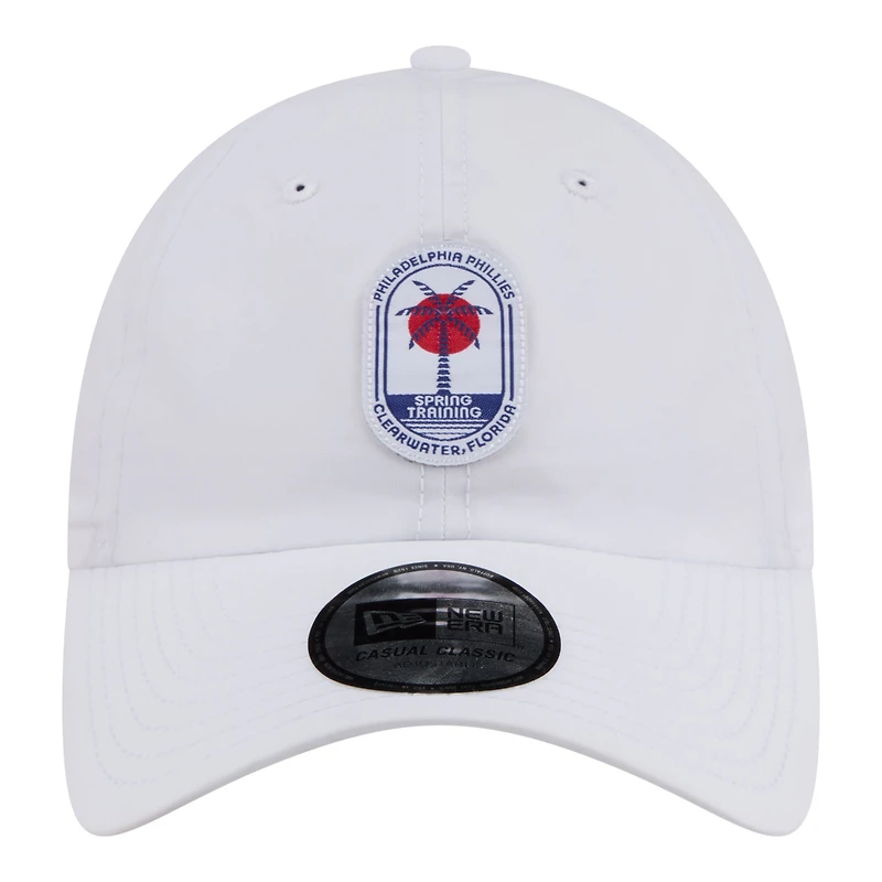 Casquette New Era blanche Philadelphia Phillies 2026 Spring Training Fan Pack Icon Casual Classic pour homme