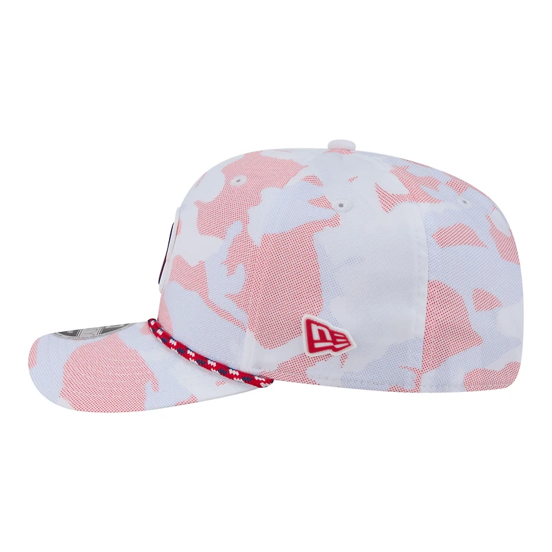Men's New Era  White Philadelphia Phillies Camo Rope 9SEVENTY Adjustable Hat