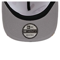 Casquette ajustable New Era blanche 19TWENTY pour homme avec logo de l'équipe des Philadelphia Phillies