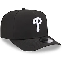 Men's New Era x GORE-TEX  Black Philadelphia Phillies A-Frame 9FIFTY Adjustable Hat