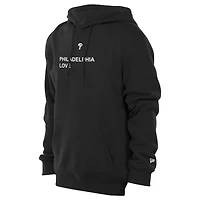 Sweat à capuche noir New Era x j-FROST pour homme des Philadelphia Phillies