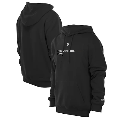 Men's New Era x j-FROST Black Philadelphia Phillies Pullover Hoodie