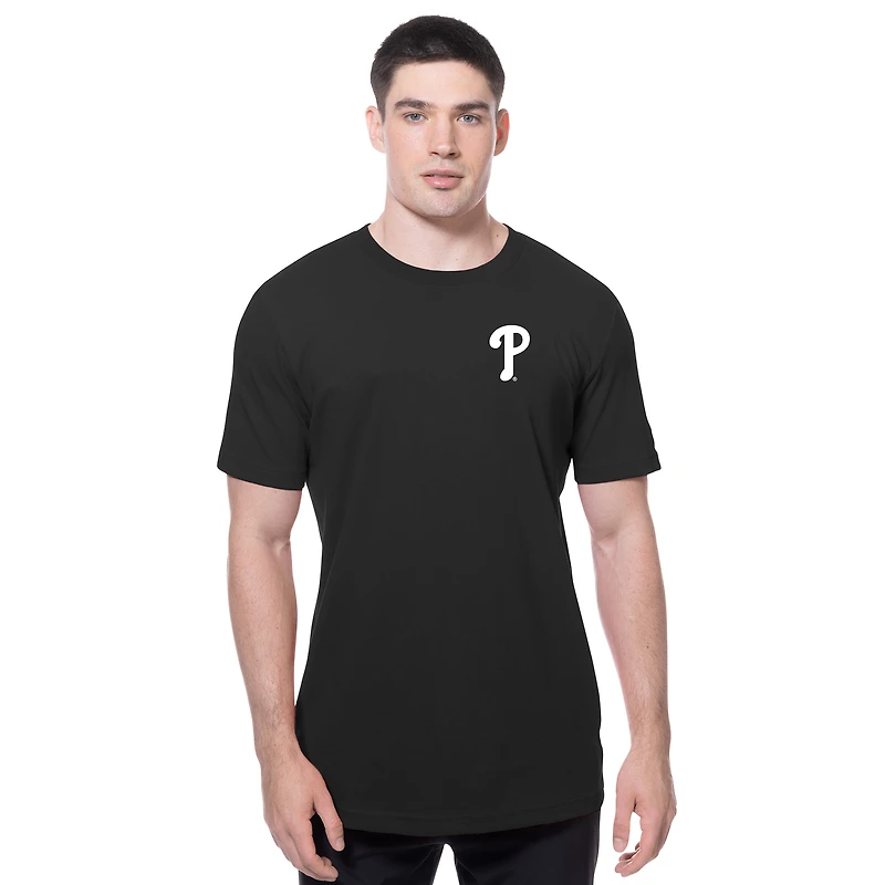 T-shirt noir New Era x j-FROST pour homme des Phillies de Philadelphie
