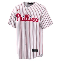 Maillot Nike Alec Bohm blanc réplique pour homme des Philadelphia Phillies