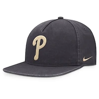 Casquette ajustable Nike Monotone Pro pour homme, anthracite, Philadelphia Phillies