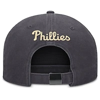 Casquette ajustable Nike Monotone Pro pour homme, anthracite, Philadelphia Phillies