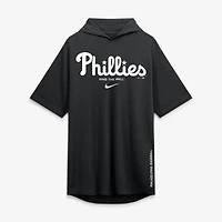 T-shirt à capuche Nike rouge Philadelphia Phillies pour homme, en mélange de trois matières.