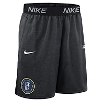 Men's Nike  Black Philadelphia Phillies Authentic Collection City Connect Performance Knit Shorts