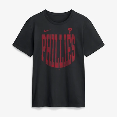 Men's Nike Black Philadelphia Phillies Camo Velocity Victor T-Shirt