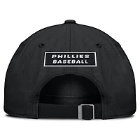 Men's Nike  Black Philadelphia Phillies Primetime Club Adjustable Hat