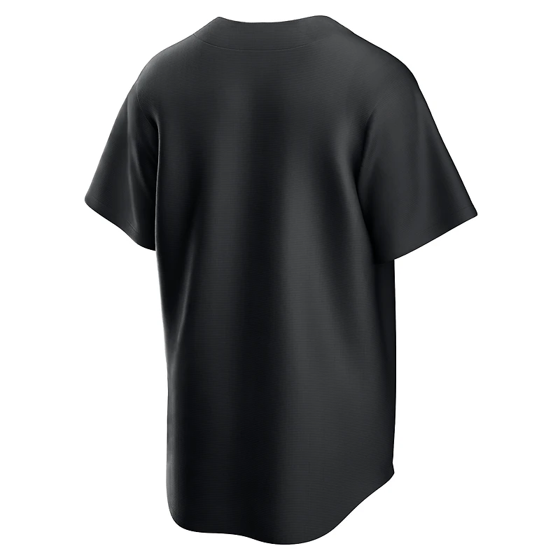 Maillot Nike noir réplique des Phillies de Philadelphie pour homme