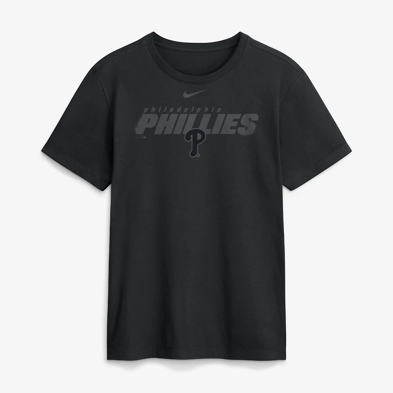 Men's Nike Black Philadelphia Phillies Tonal Club T-Shirt