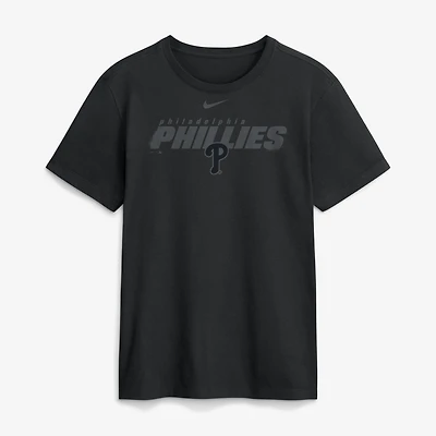 Men's Nike Black Philadelphia Phillies Tonal Club T-Shirt
