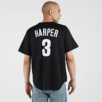 Maillot réplique Nike Bryce Harper noir des Phillies de Philadelphie pour homme