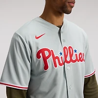 Men's Nike Bryce Harper Gray Philadelphia Phillies Road Replica Jersey