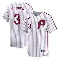 Maillot Nike Bryce Harper blanc Philadelphia Phillies Collection Cooperstown, édition limitée pour homme