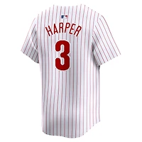Maillot de joueur Nike Bryce Harper pour hommes, blanc, Philadelphia Phillies Home Limited Player