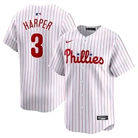 Maillot de joueur Nike Bryce Harper pour hommes, blanc, Philadelphia Phillies Home Limited Player