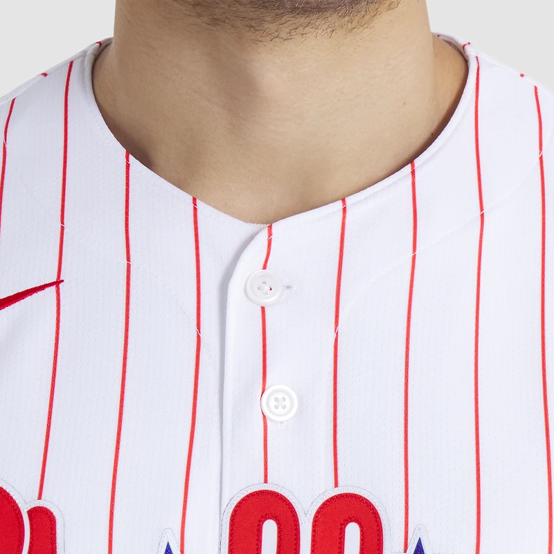 Maillot de joueur à domicile Nike Bryce Harper blanc Philadelphia Phillies pour homme