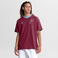 Men's Nike Burgundy Philadelphia Phillies Cooperstown Collection Ringer T-Shirt
