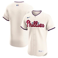 Men's Nike Cream Philadelphia Phillies Alternate 2 Elite Jersey