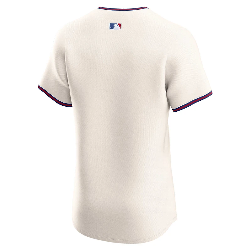 Men's Nike Cream Philadelphia Phillies Alternate Elite Jersey
