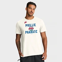 Men's Nike Cream Philadelphia Phillies Cooperstown Collection ‘70s Inspired T-Shirt