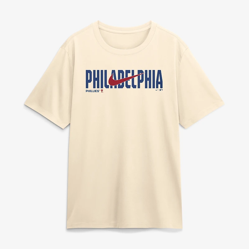 Men's Nike Heather Gray Philadelphia Phillies Swoosh Legend Dri-FIT T-Shirt