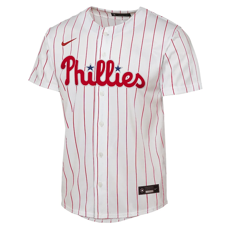 Maillot Nike Cristopher Sánchez pour homme, réplique à domicile des Phillies de Philadelphie, blanc