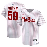 Maillot Nike Jhoan Duran blanc domicile des Phillies de Philadelphie pour homme, édition limitée