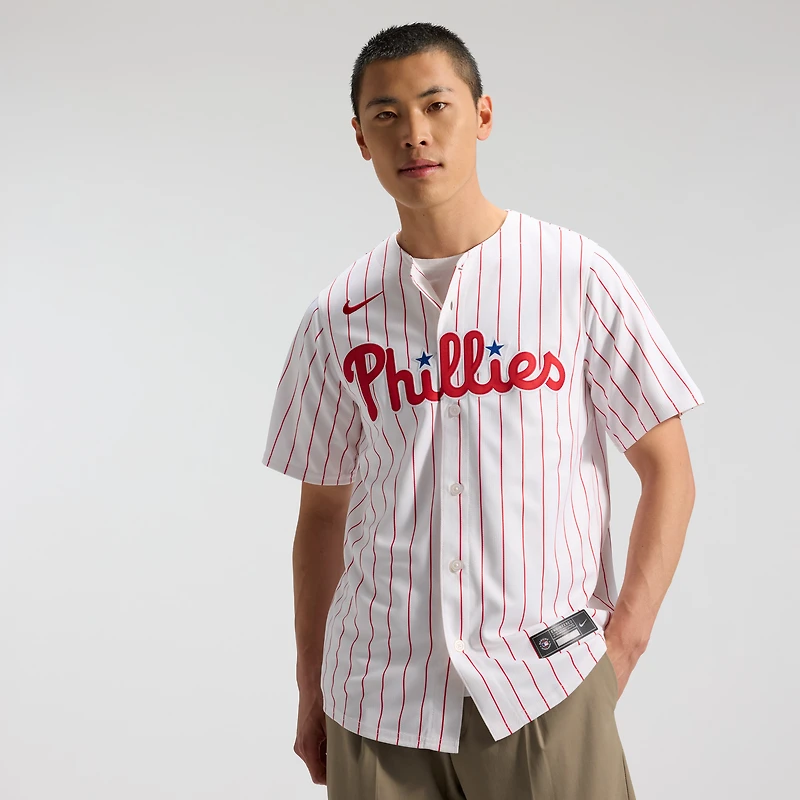 Men's Nike J.T. Realmuto White Philadelphia Phillies Home Limited Player Jersey