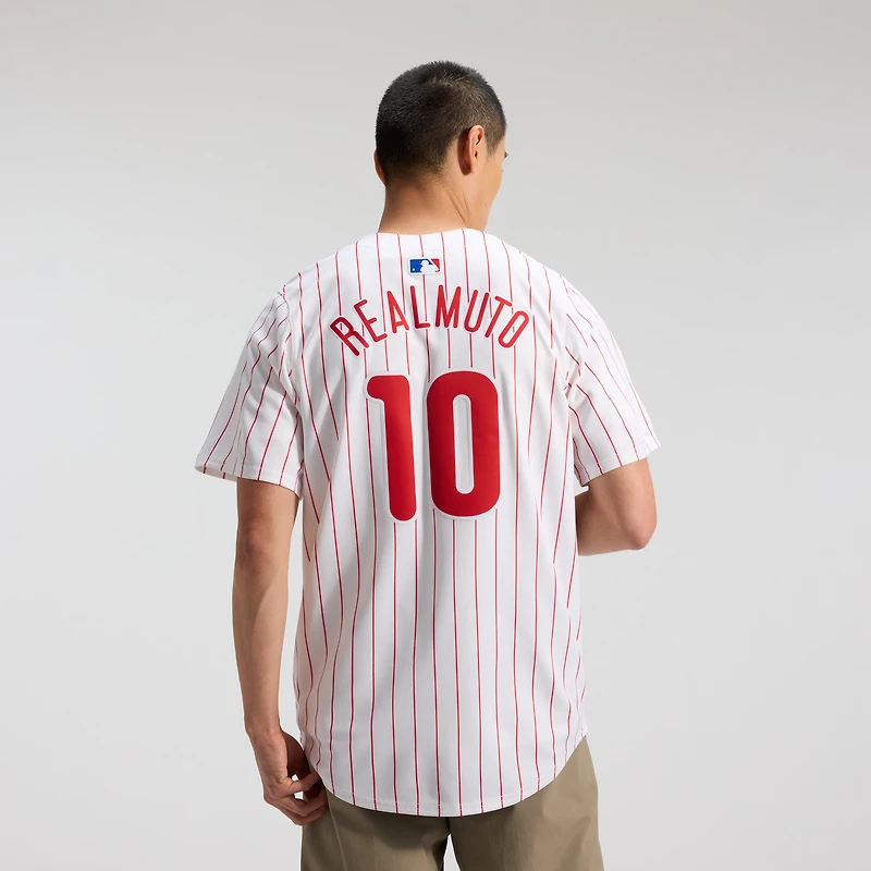 Men's Nike J.T. Realmuto White Philadelphia Phillies Home Limited Player Jersey