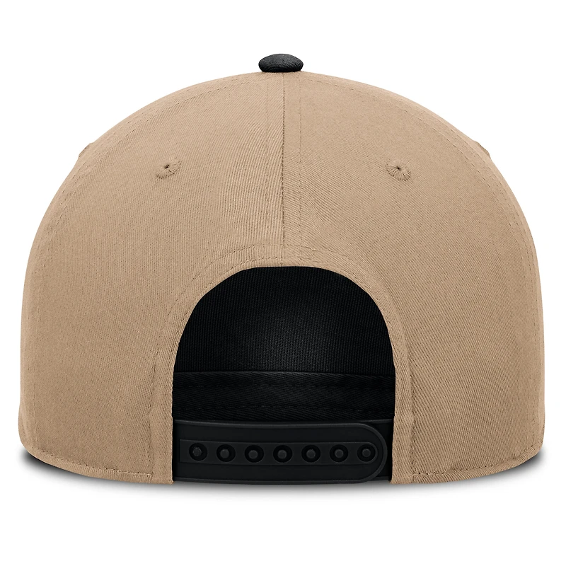 Casquette ajustable Nike kaki/noir Philadelphia Phillies Rise A-Frame pour homme
