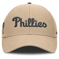 Casquette ajustable Nike kaki Philadelphia Phillies Rise pour homme
