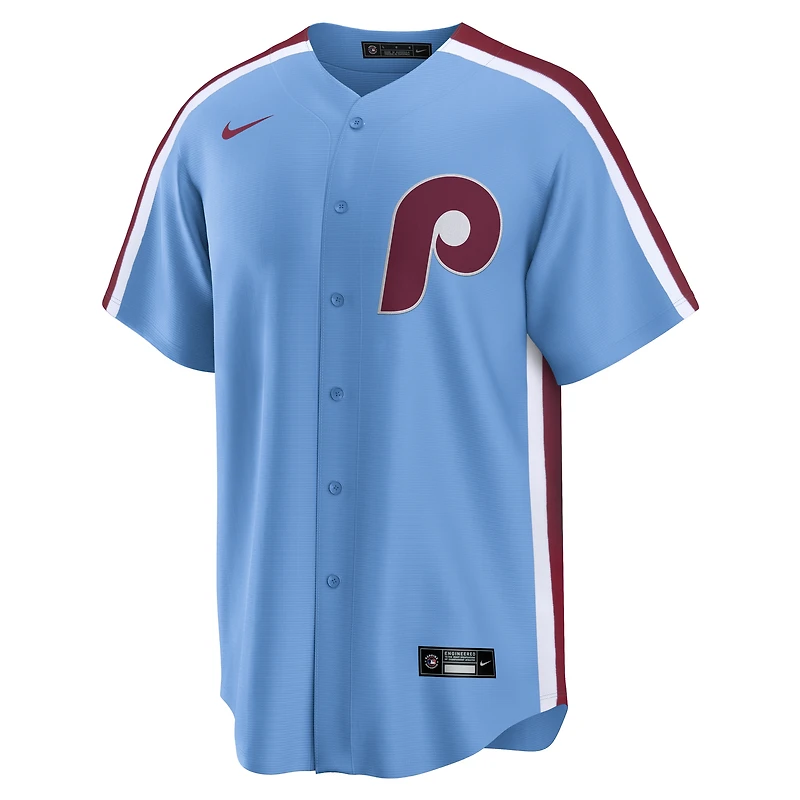 Maillot réplique Nike Kyle Schwarber bleu clair des Phillies de Philadelphie pour homme, première édition
